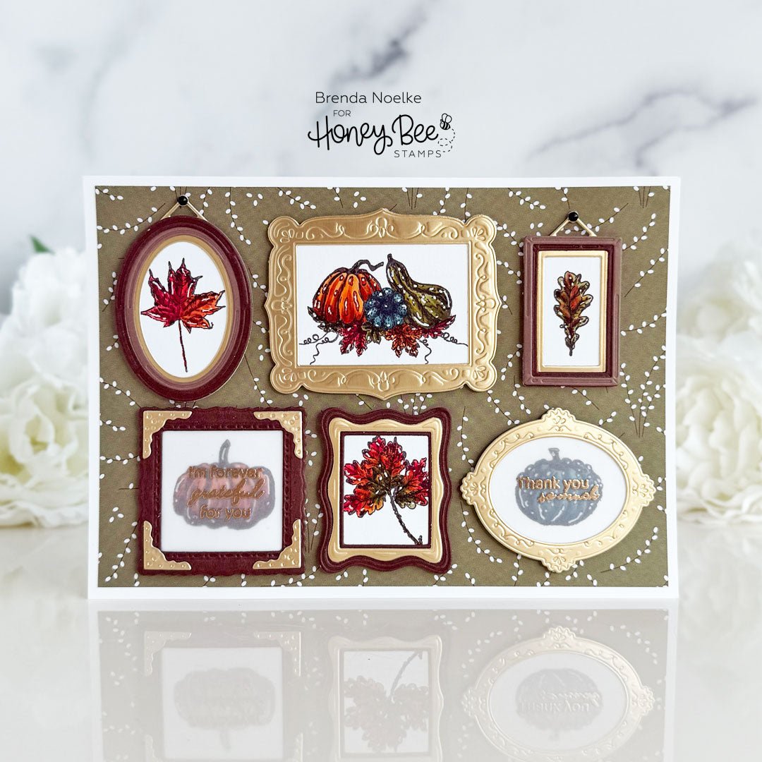 Fall Gallery Wall - Honey Bee Stamps