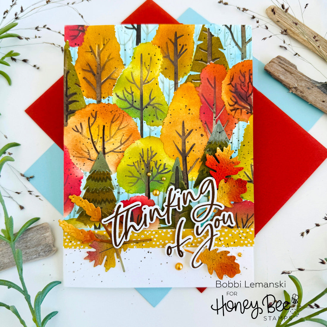 Fall Is In The Air - Honey Bee Stamps