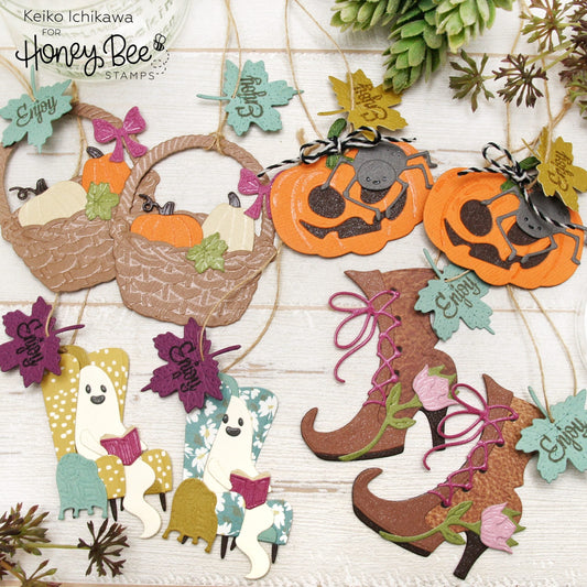 Fall Themed Gift Tags - Honey Bee Stamps
