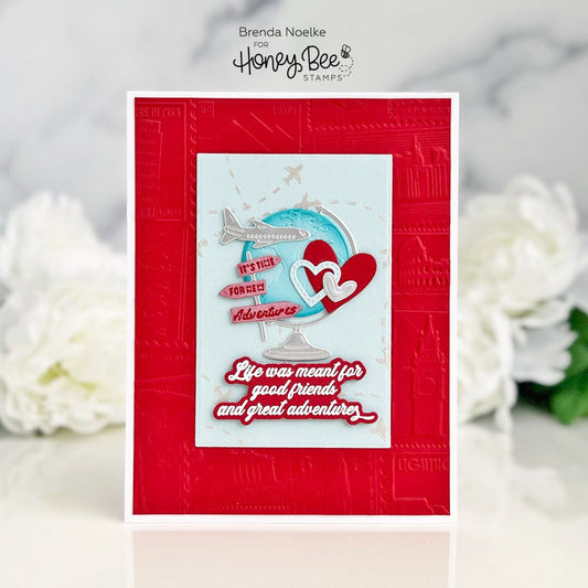 Good Friends and Great Adventures - Honey Bee Stamps