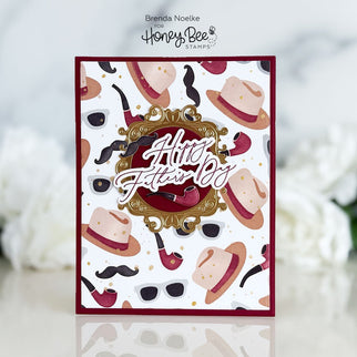 Happy Father's Day - Refined Details - Honey Bee Stamps