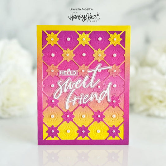 Hello Sweet Friend - Honey Bee Stamps