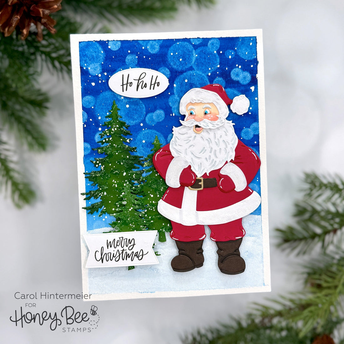 Ho Ho Ho!  Merry Christmas! - Honey Bee Stamps
