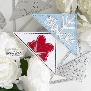 In Stitches: Bookmarks - Honey Bee Stamps