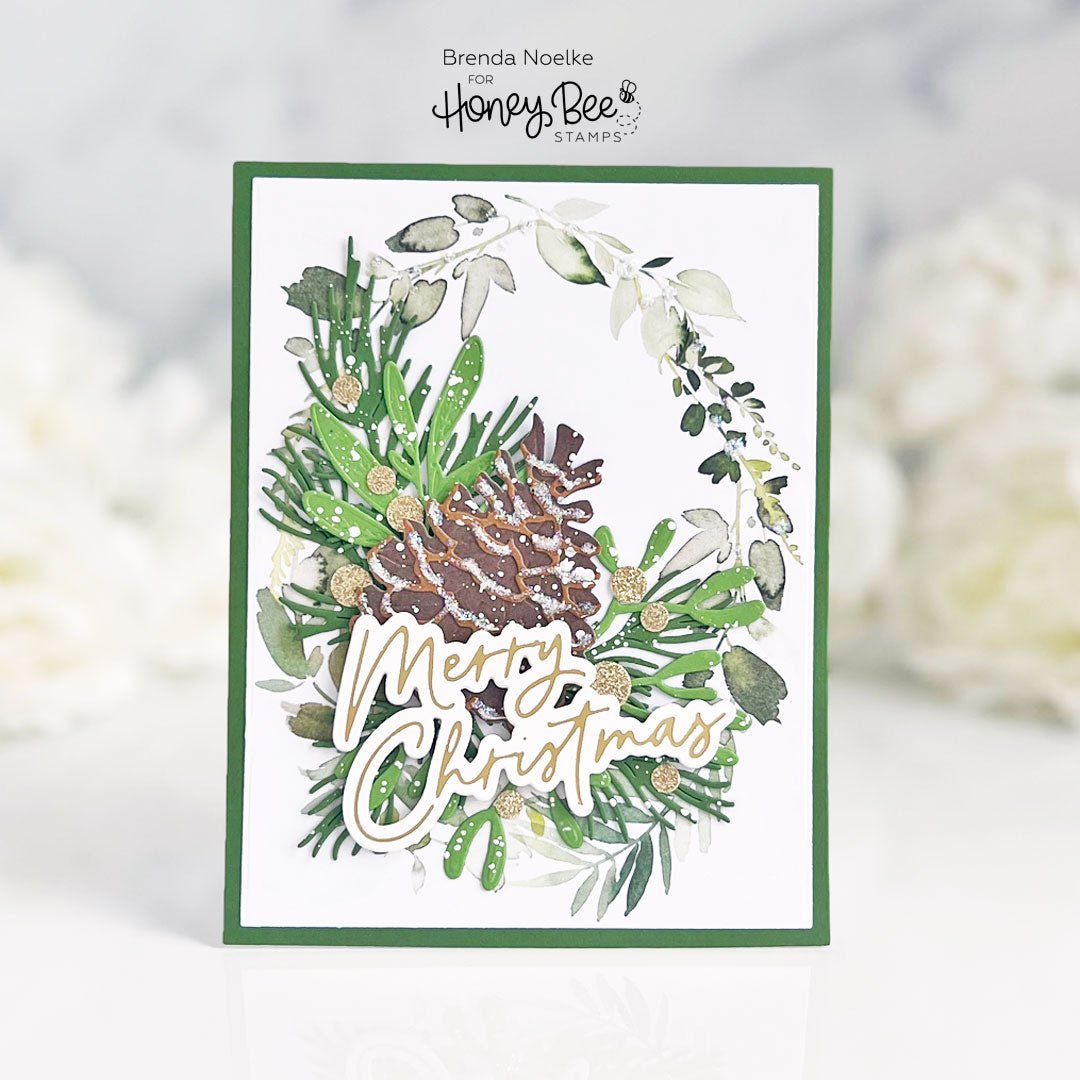 Merry Christmas - Christmas in July - Honey Bee Stamps