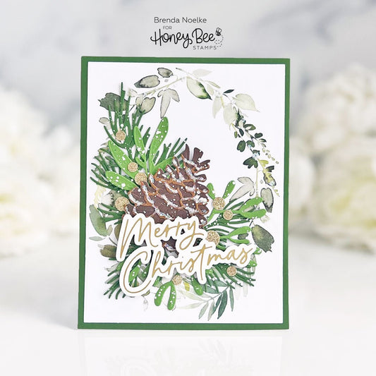Merry Christmas - Christmas in July - Honey Bee Stamps