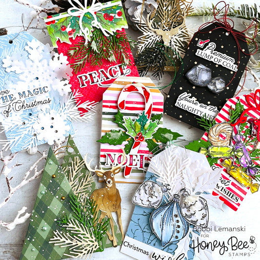 Merry Tags Galore - Honey Bee Stamps