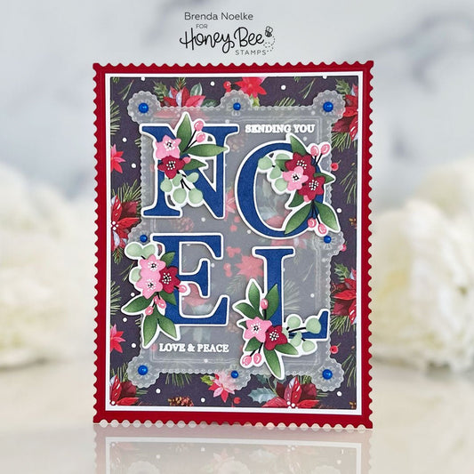 Noel - Sending You Love &amp; Peace - Honey Bee Stamps