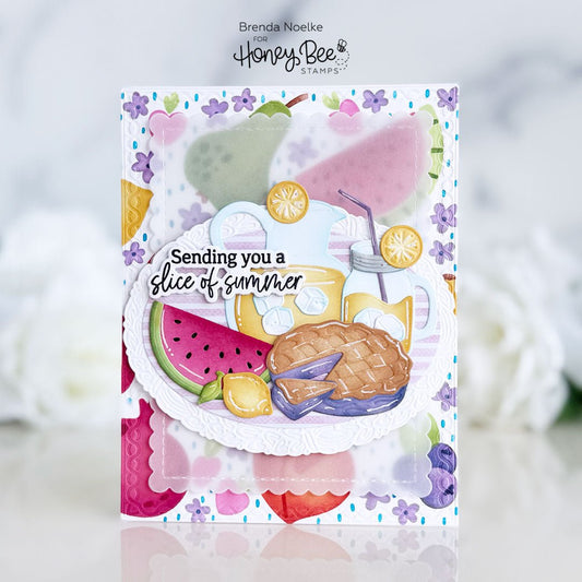 Sending You a Slice of Summer - Honey Bee Stamps