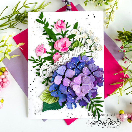 Spring Florals to Congratulate - Honey Bee Stamps