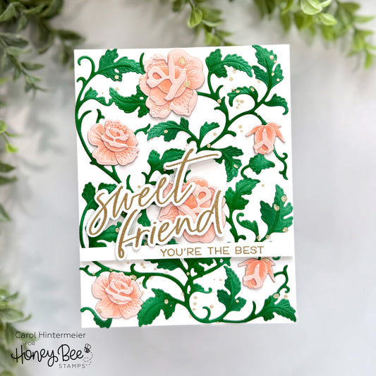 Sweet Friend, You're The Best - Honey Bee Stamps
