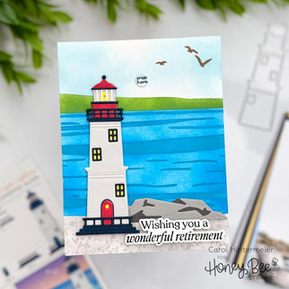 Wishing You A Wonderful Retirement - Honey Bee Stamps