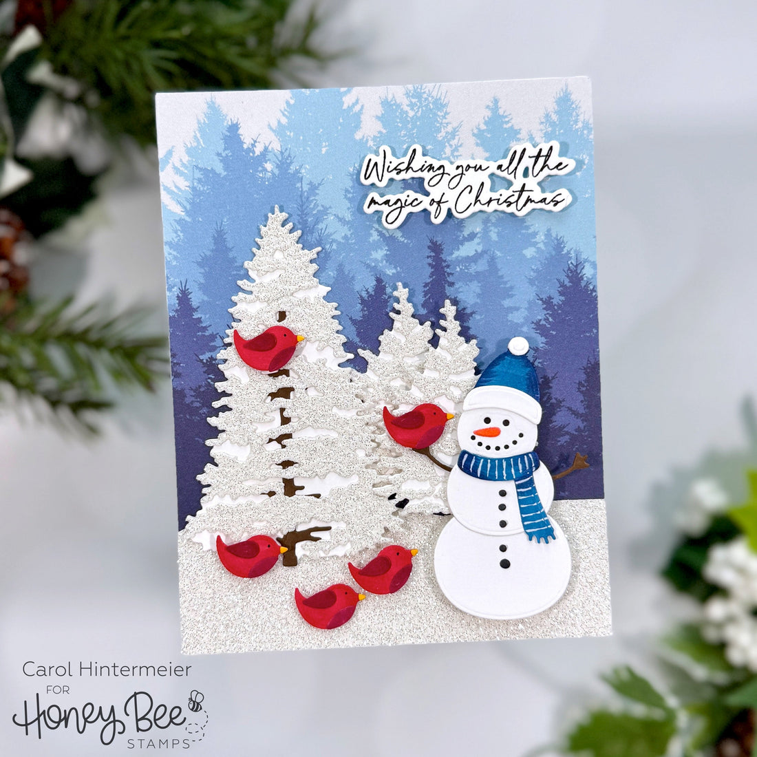 Wishing You All The Magic Of Christmas - Honey Bee Stamps