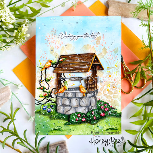 Wishing you the Best - Honey Bee Stamps