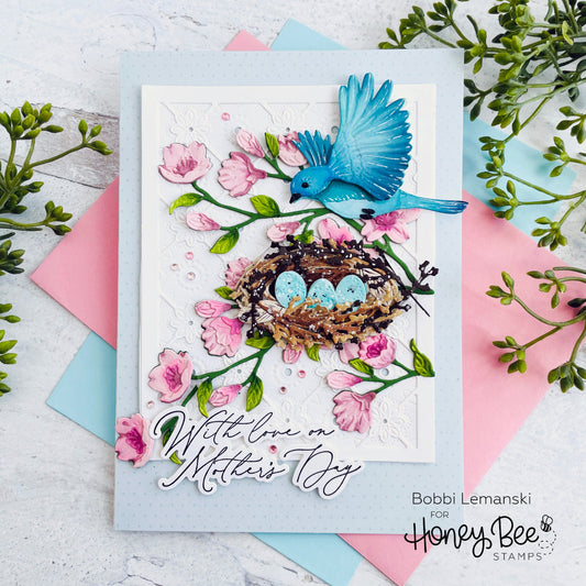With Love On Mother's Day - Honey Bee Stamps