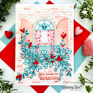"You Had Me At Coffee" Card by Bobbi Lemanski - Honey Bee Stamps