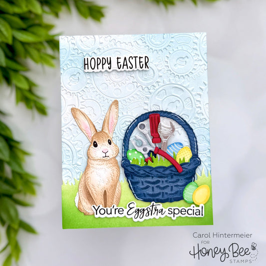 You're Eggstra Special -- Let's Make A Masculine Easter Card - Honey Bee Stamps