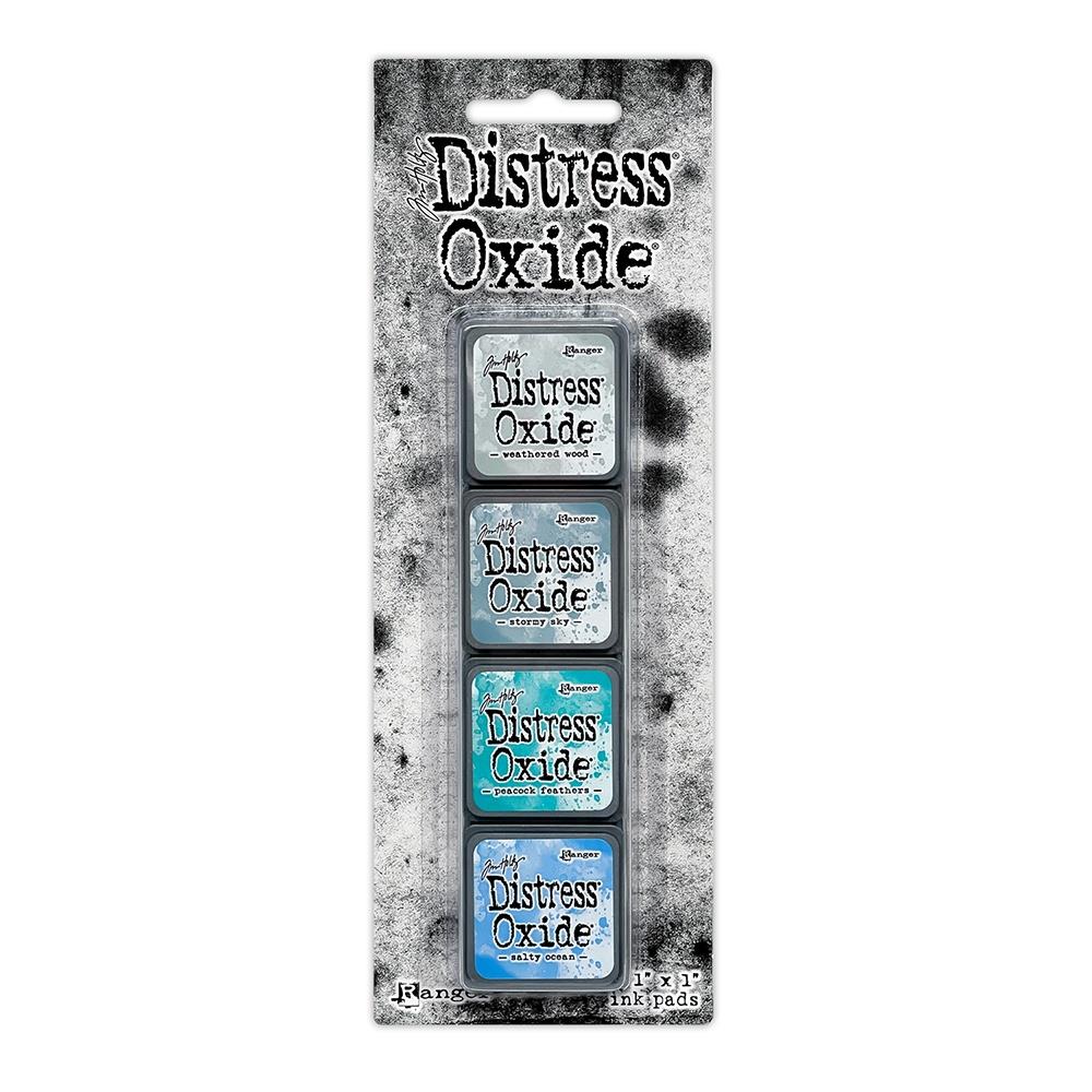 Tim Holtz Distress Oxide Mini Ink Pads Set of 4 - Kit #4