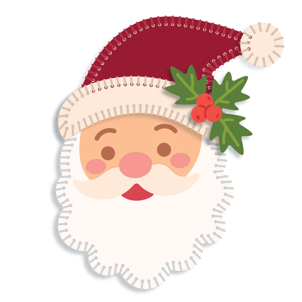 In Stitches: Santa die by Honey Bee Stamps