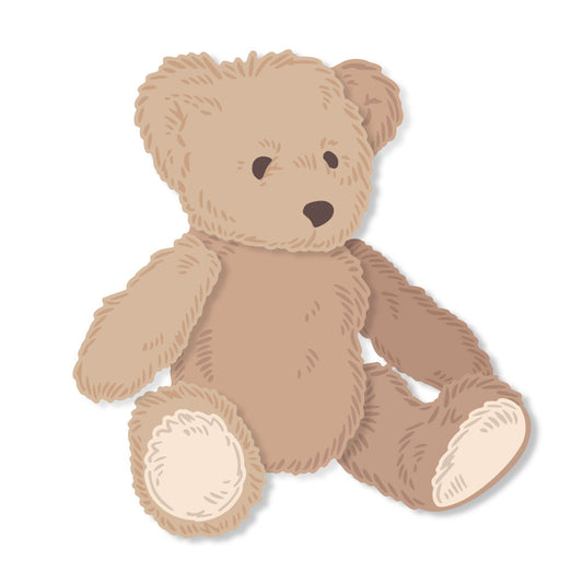 Lovely Layers: Teddy Bear die by Honey Bee Stamps