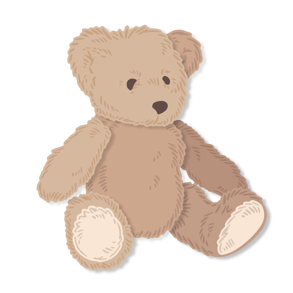 Lovely Layers: Teddy Bear die by Honey Bee Stamps
