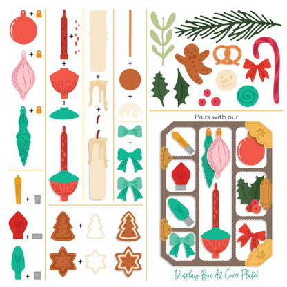 Display Box Holiday Add-On die by Honey Bee Stamps, detail 5