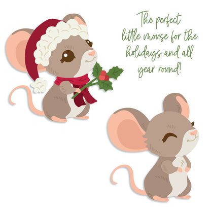 Lovely Layers: Cute Mouse die by Honey Bee Stamps