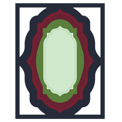 Laurel Wishes Layering Frames die by Honey Bee Stamps
