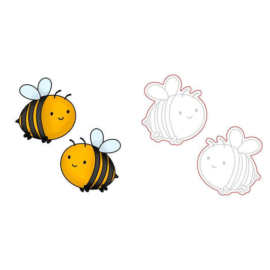 Babees Stamp Set and Coordinating Honey Cuts Bundle