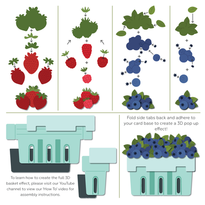 Lovely Layers: Berry Basket - Honey Cuts Stand-Alone Dies