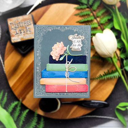 Story Labels - Set of 2 - 6"x6" Layering Stencils