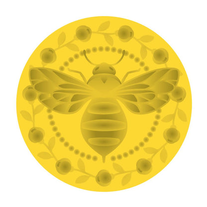 3D Spring Bee - Wax Stamper - Honey Bee Stamps