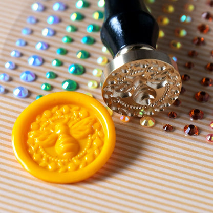 3D Spring Bee - Wax Stamper - Honey Bee Stamps