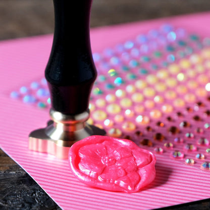 3D Spring Flower - Wax Stamper - Honey Bee Stamps