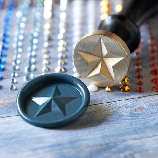 3D Star Wax Stamper - Honey Bee Stamps