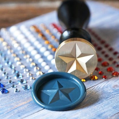 3D Star Wax Stamper - Honey Bee Stamps