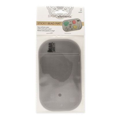 5.5" x 3.25" Small Gray Sticky Bead and Embellishment Mat - Honey Bee Stamps
