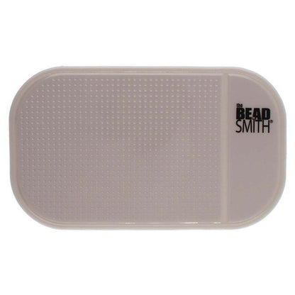 5.5" x 3.25" Small Gray Sticky Bead and Embellishment Mat - Honey Bee Stamps