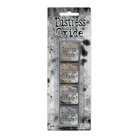 Tim Holtz Distress Oxide Mini Ink Pads Set of 4 - Kit #12