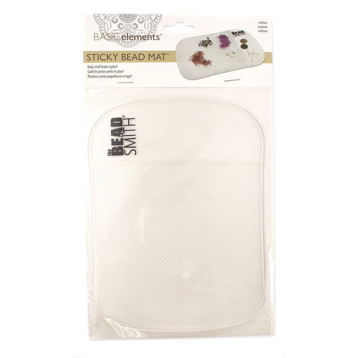 7.5" x 5.5" Large Clear Sticky Bead and Embellishment Mat - Honey Bee Stamps