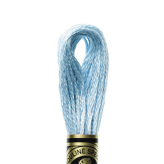 DMC Embroidery Floss, 6-Strand - Blue Very Light #827
