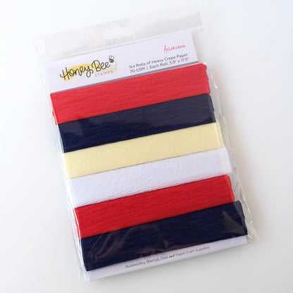 Honey Bee Heavy Crepe Paper - Americana