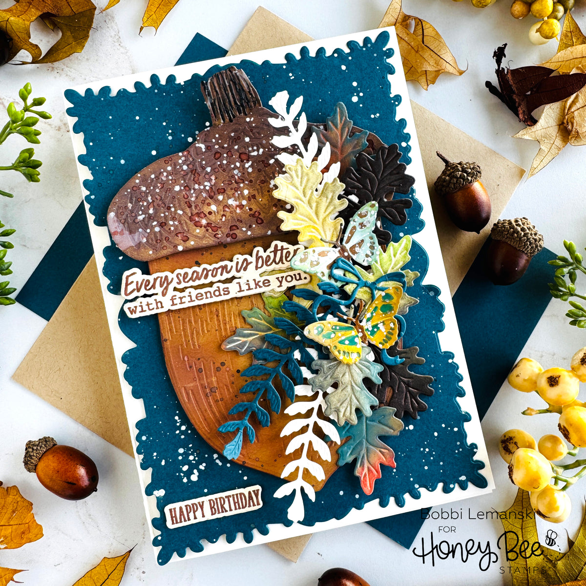 Display Box: Fall Add-On - Honey Cuts Stand-Alone Dies