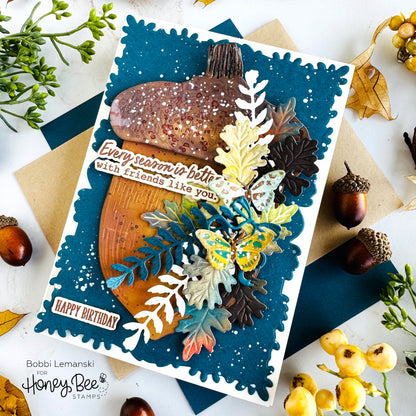Acorn & Ember - 5.5"x8.5" - 24 Double-Sided Sheets - Includes Paper Organizer!