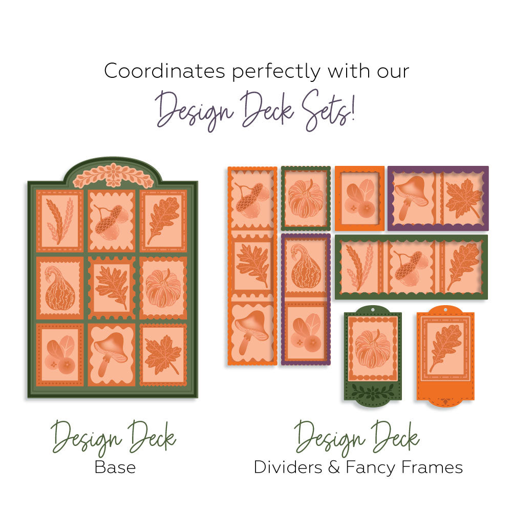 Autumn Keepsakes - 3D Embossing Folder