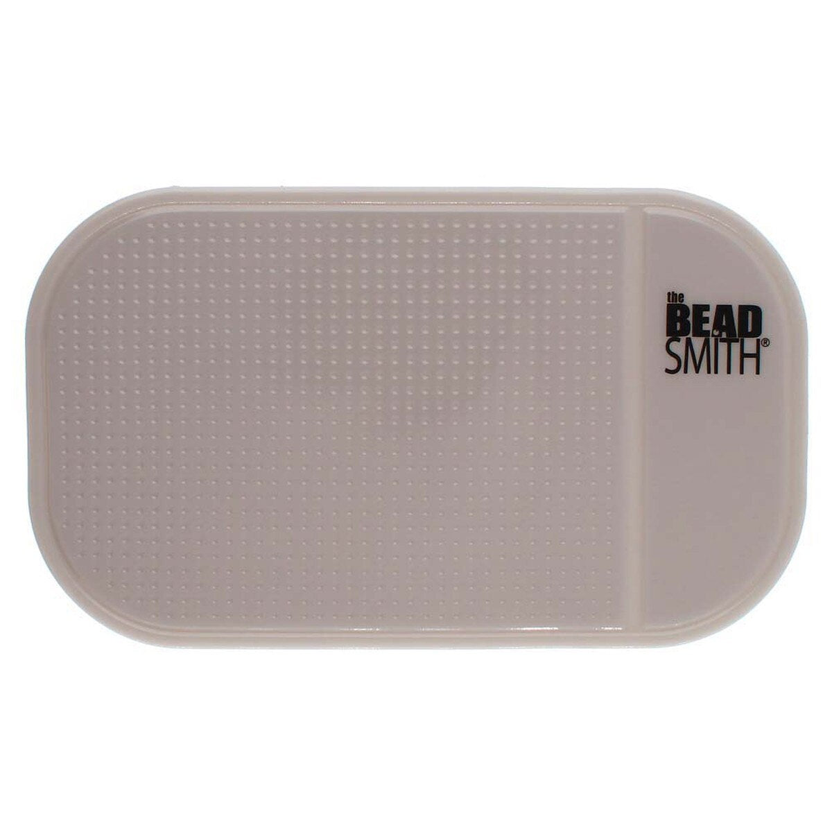 5.5" x 3.25" Small Gray Sticky Bead and Embellishment Mat