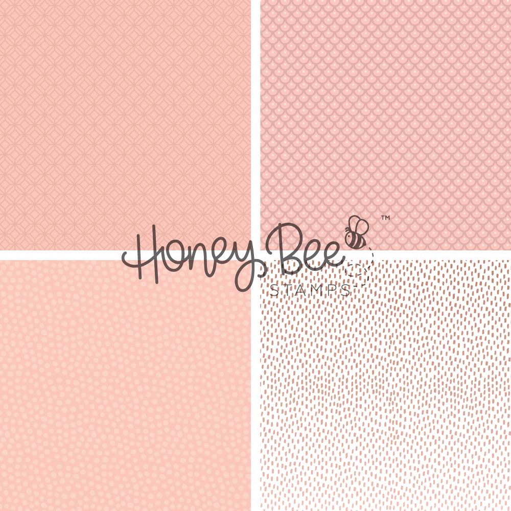 Bee Bliss - 5.5"x8.5" - 24 Double-Sided Sheets - Includes Paper Organizer!