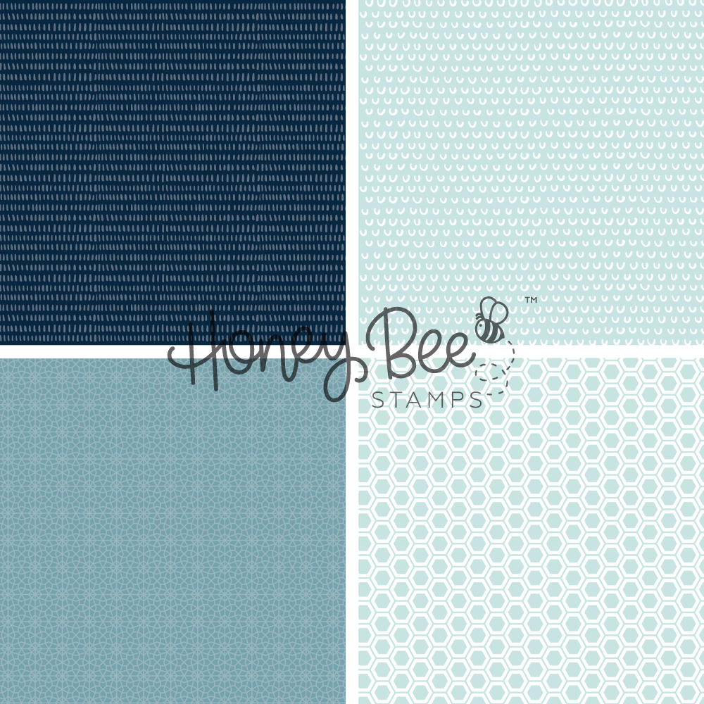 Bee Bliss - 5.5"x8.5" - 24 Double-Sided Sheets - Includes Paper Organizer!