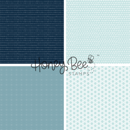 Bee Bliss - 5.5"x8.5" - 24 Double-Sided Sheets - Includes Paper Organizer!