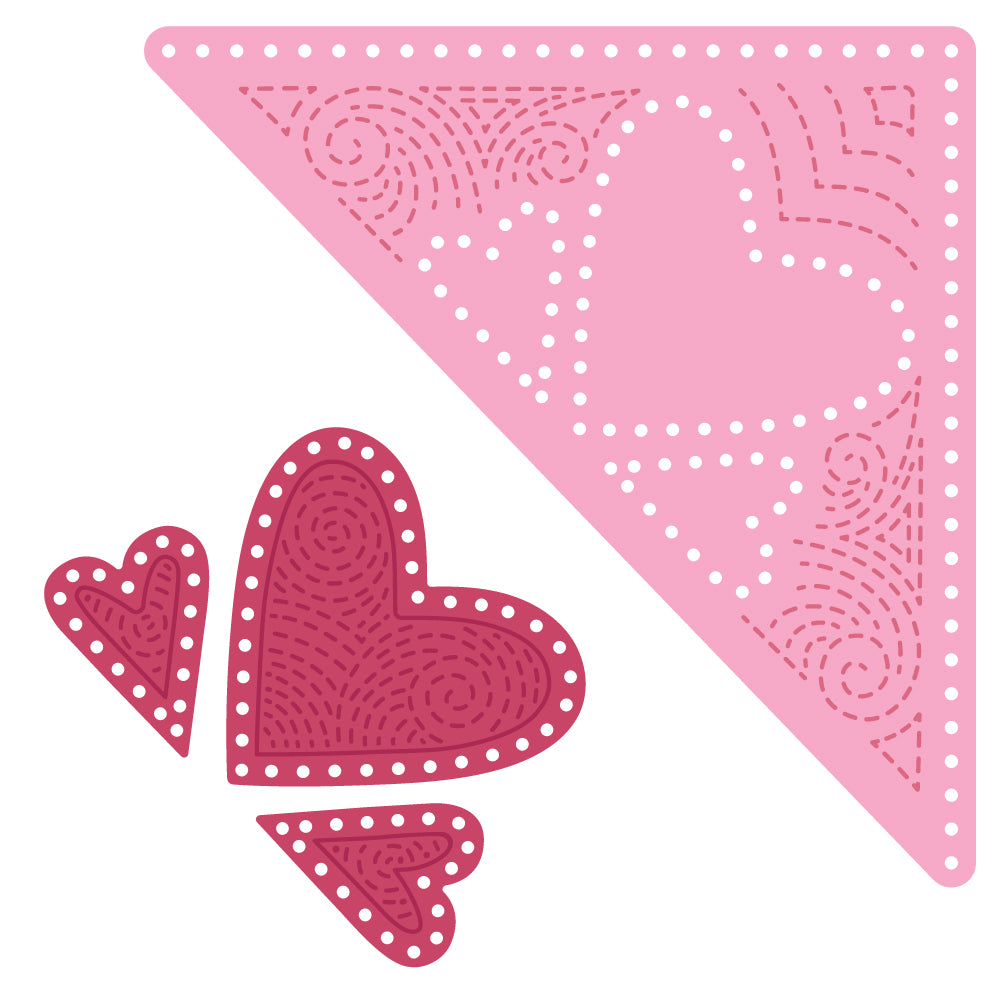 In Stitches: Bookmarked Love & Light - Honey Cuts - Stand-Alone Dies